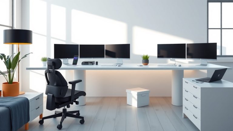 Top 5 Best Ergonomic Chair for Multiple Monitors