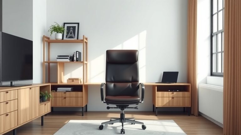 Top 5 Best Leather Chair for Graphic Designers