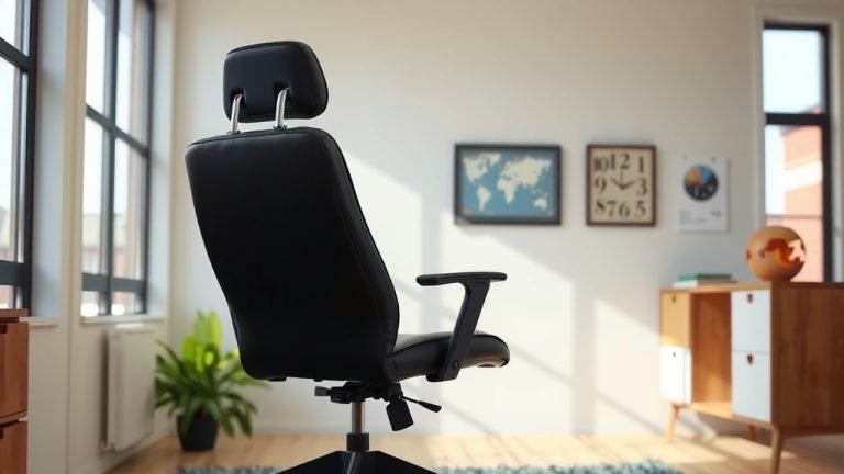 Top 5 Best Leather Chair for People with Scoliosis