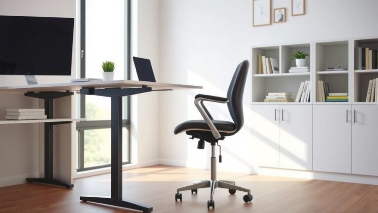 Top 5 Best Standing Desk Chair with Adjustable Lumbar Support
