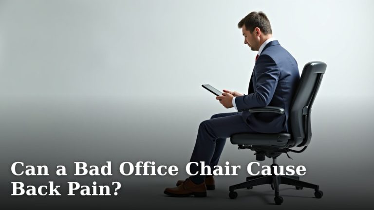 Can a Bad Office Chair Cause Back Pain?