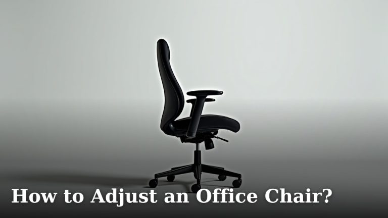 How to Adjust an Office Chair?