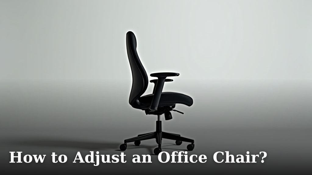 How to Adjust an Office Chair?