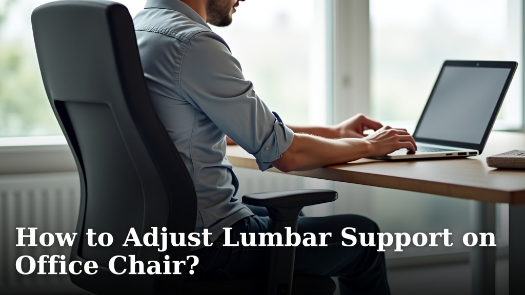 How to Adjust Lumbar Support on Office Chair?
