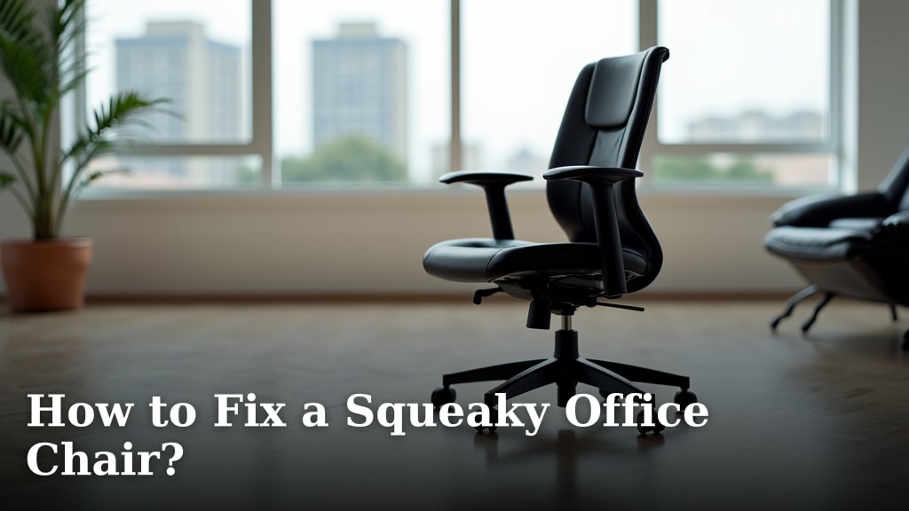 How to Fix a Squeaky Office Chair?
