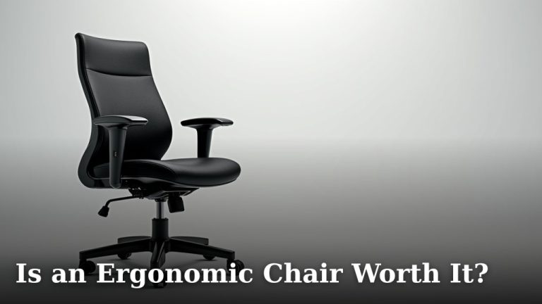 Is an Ergonomic Chair Worth It?