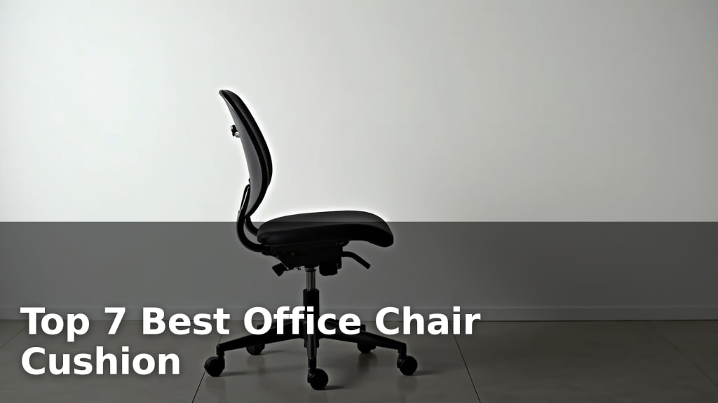 Top 7 Best Office Chair Cushion