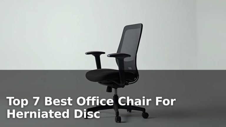 Top 7 Best Office Chair For Herniated Disc