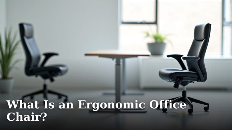 What Is an Ergonomic Office Chair?
