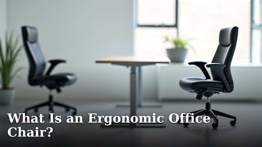 What Is an Ergonomic Office Chair?