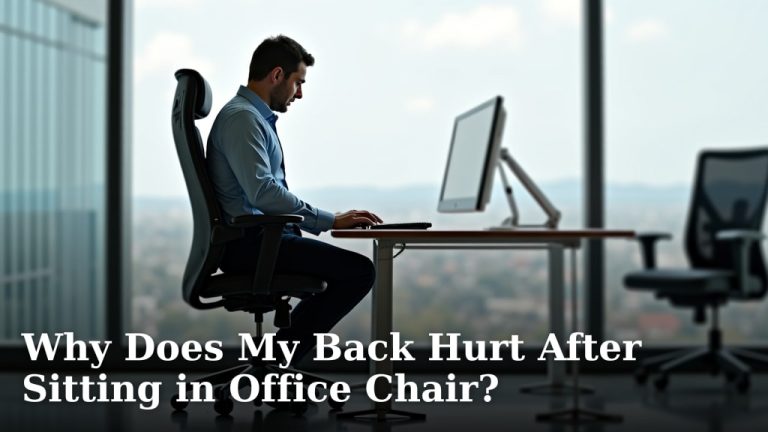 Why Does My Back Hurt After Sitting in Office Chair?