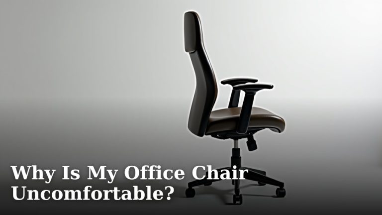 Why Is My Office Chair Uncomfortable?