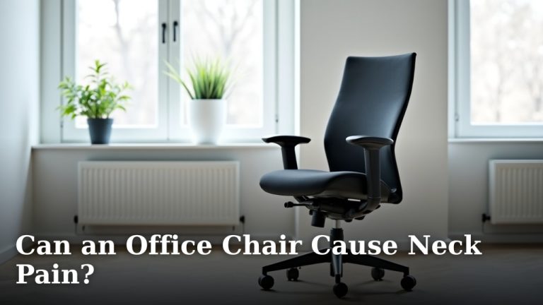 Can an Office Chair Cause Neck Pain?