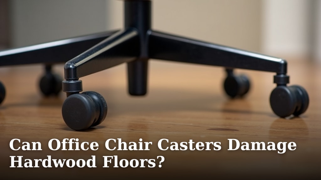 Can Office Chair Casters Damage Hardwood Floors?