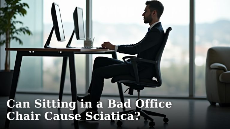 Can Sitting in a Bad Office Chair Cause Sciatica?
