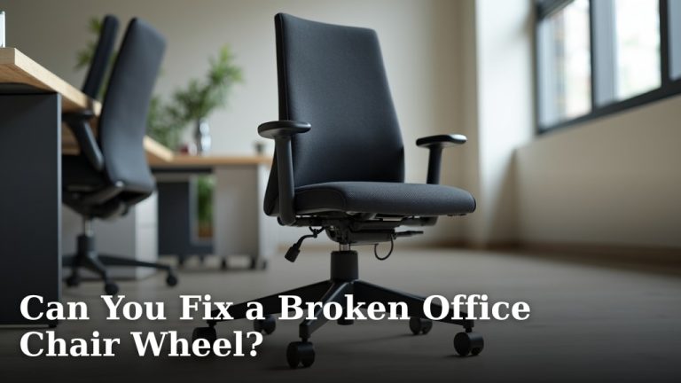 Can You Fix a Broken Office Chair Wheel?