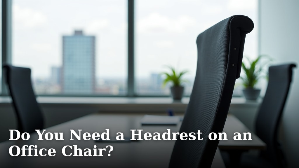 Do You Need a Headrest on an Office Chair?