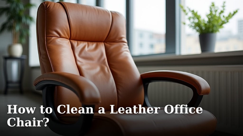 How to Clean a Leather Office Chair?