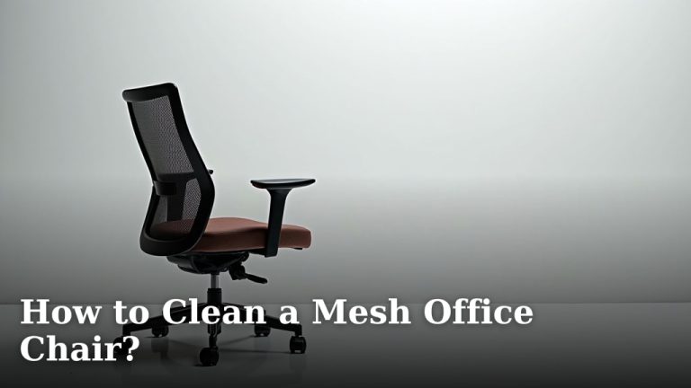 How to Clean a Mesh Office Chair?