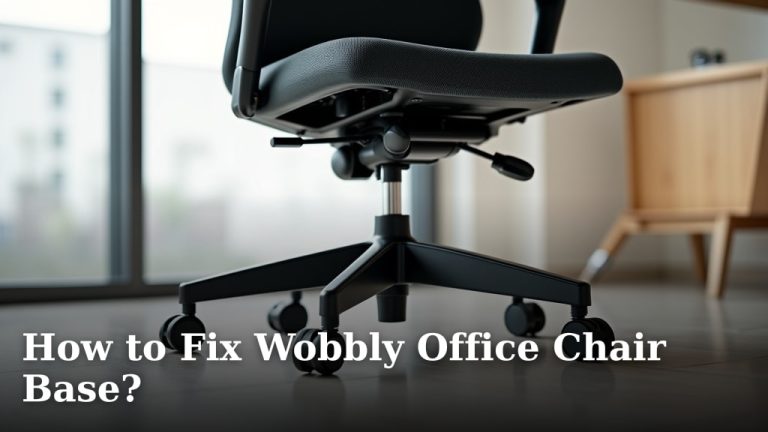 How to Fix Wobbly Office Chair Base?
