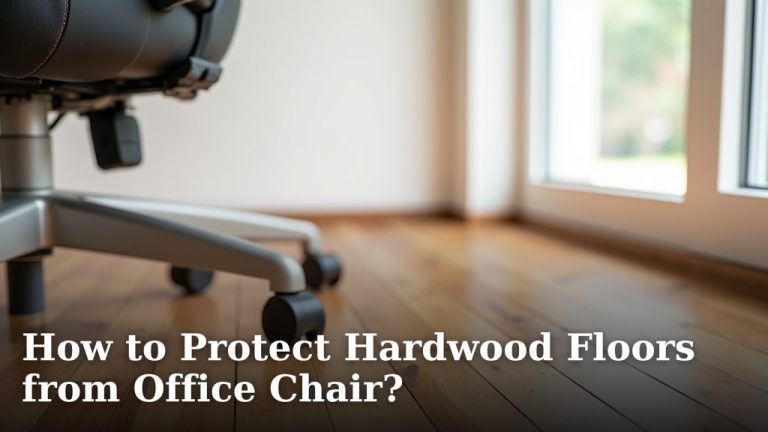 How to Protect Hardwood Floors from Office Chair?