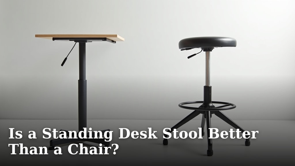 Is a Standing Desk Stool Better Than a Chair?