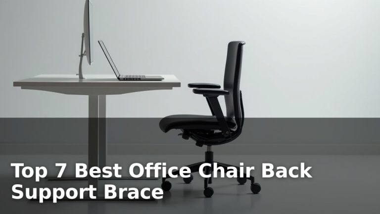 Top 7 Best Office Chair Back Support Brace