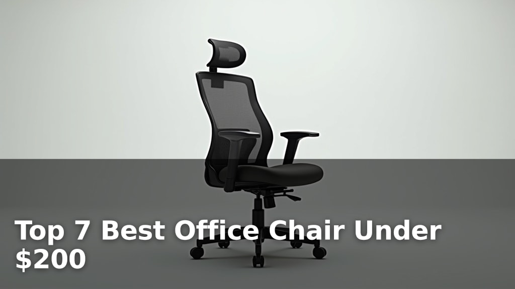 Top 7 Best Office Chair Under $200