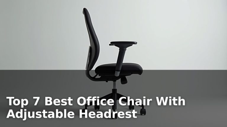 Top 7 Best Office Chair With Adjustable Headrest