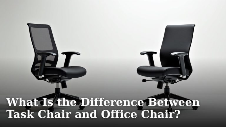 What Is the Difference Between Task Chair and Office Chair?