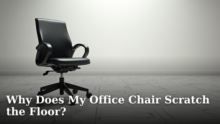 Why Does My Office Chair Scratch the Floor?
