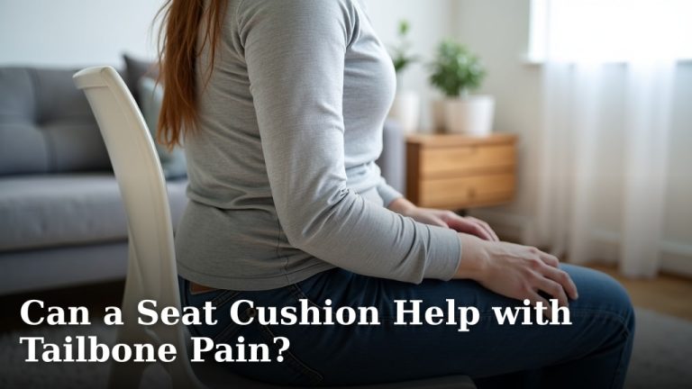 Can a Seat Cushion Help with Tailbone Pain?