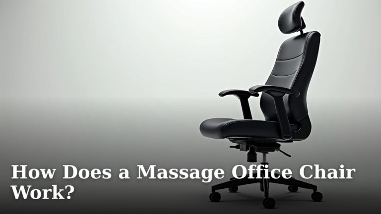How Does a Massage Office Chair Work?