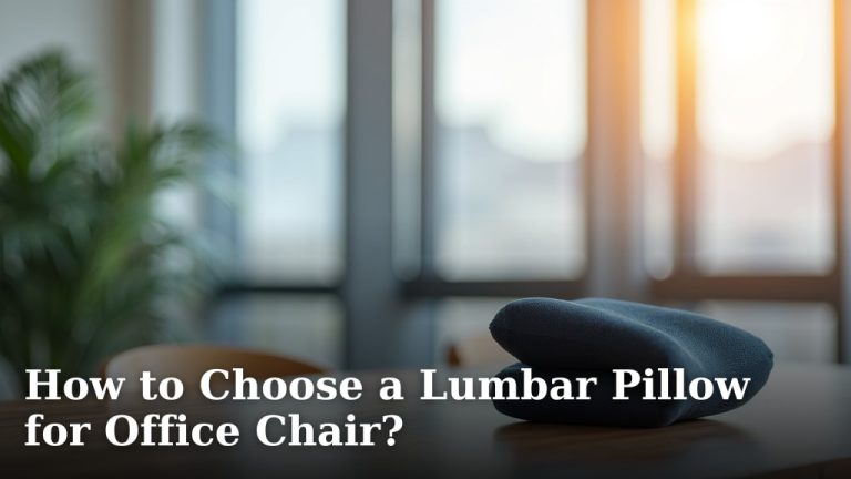 How to Choose a Lumbar Pillow for Office Chair?