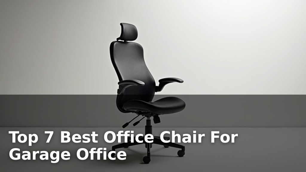 Top 7 Best Office Chair For Garage Office