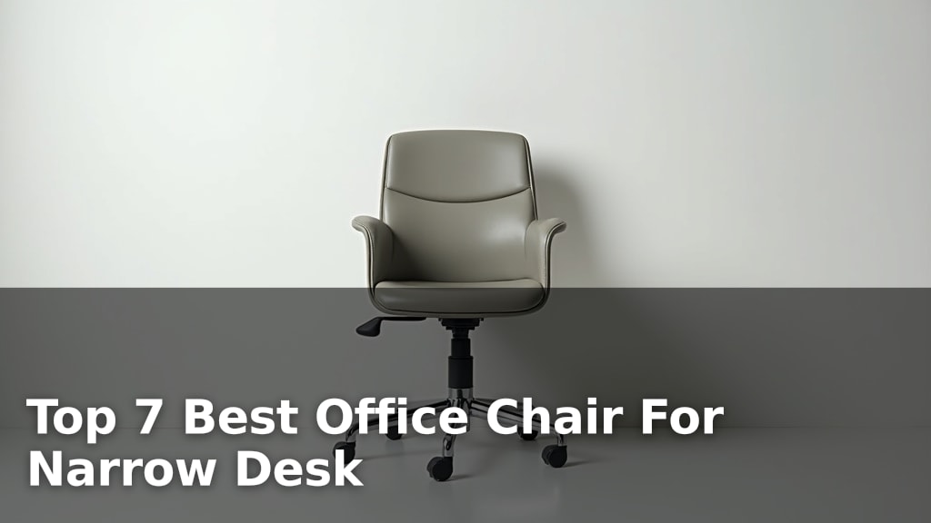 Top 7 Best Office Chair For Narrow Desk