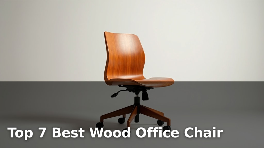 Top 7 Best Wood Office Chair