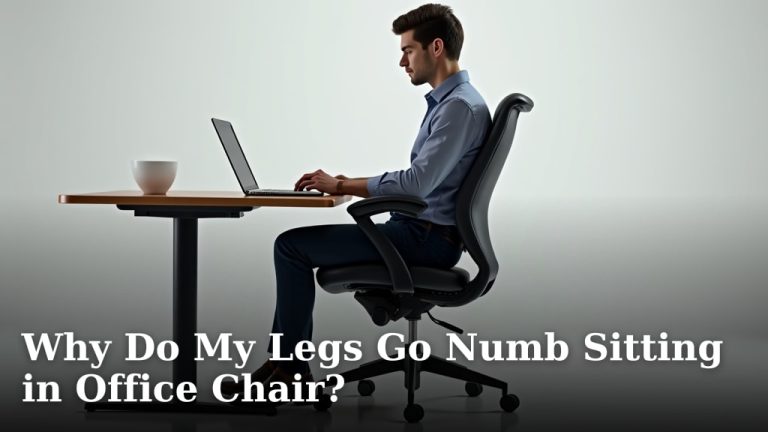 Why Do My Legs Go Numb Sitting in Office Chair?
