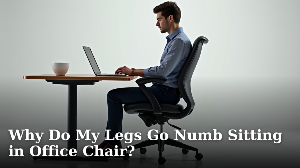Why Do My Legs Go Numb Sitting in Office Chair?