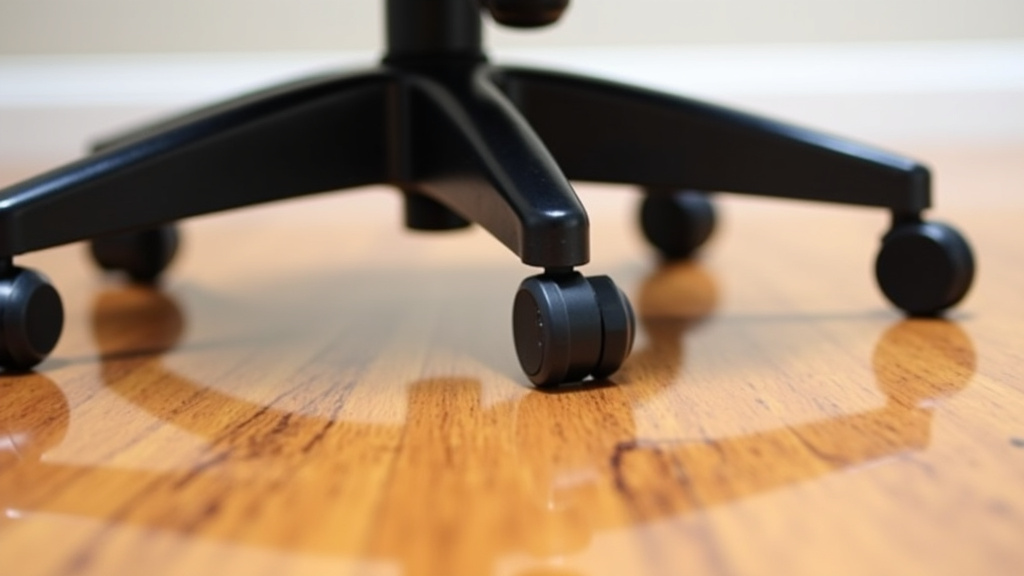 How Office Chair Wheels Can Harm Hardwood Floors