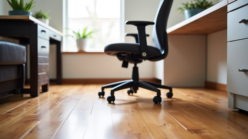 Safeguarding Your Hardwood Floors from Office Chair Wear
