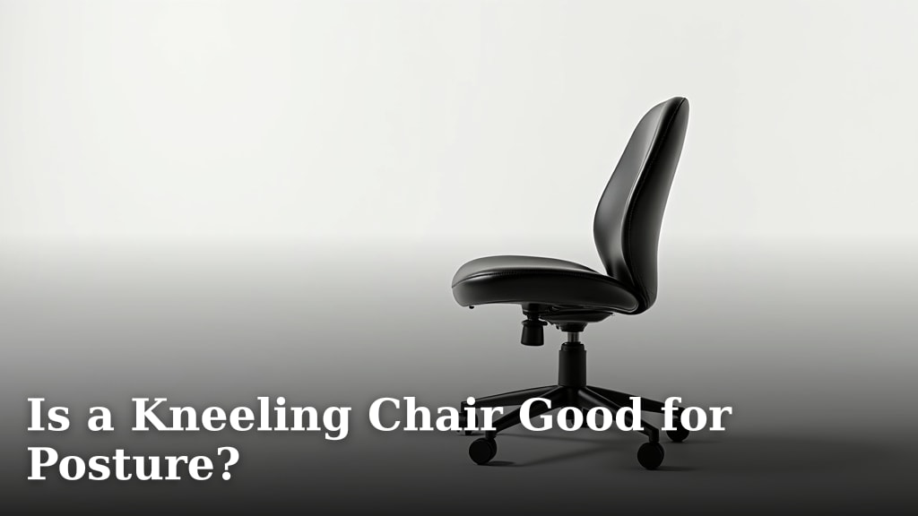 Is a Kneeling Chair Good for Posture?