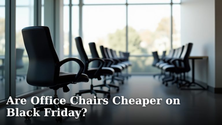 Are Office Chairs Cheaper on Black Friday?