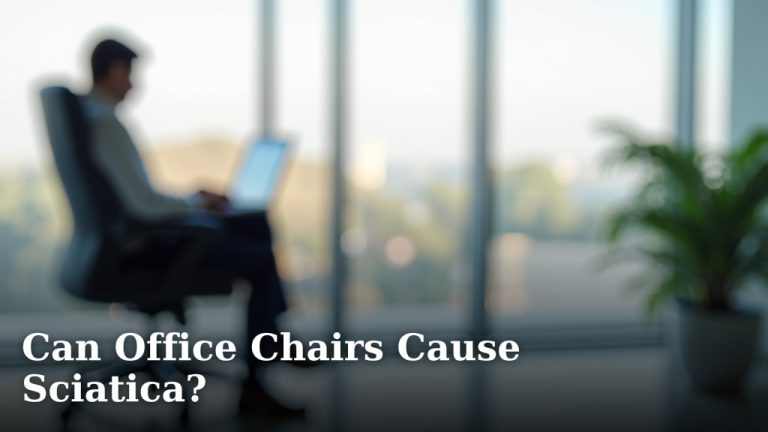 Can Office Chairs Cause Sciatica?