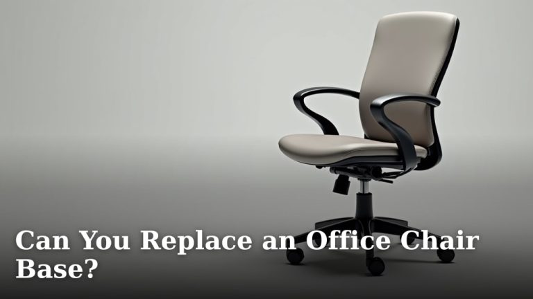 Can You Replace an Office Chair Base?