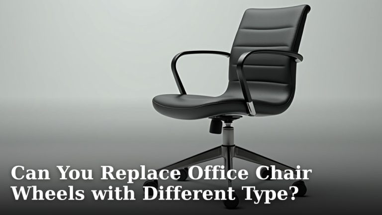 Can You Replace Office Chair Wheels with Different Type?