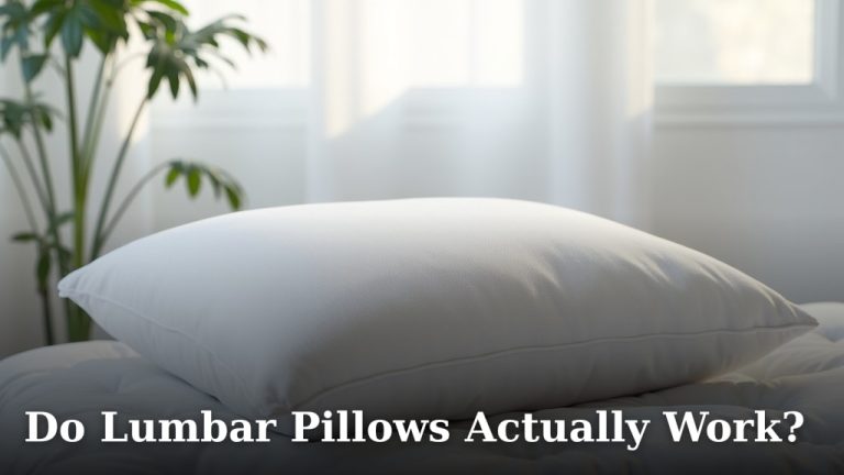 Do Lumbar Pillows Actually Work?