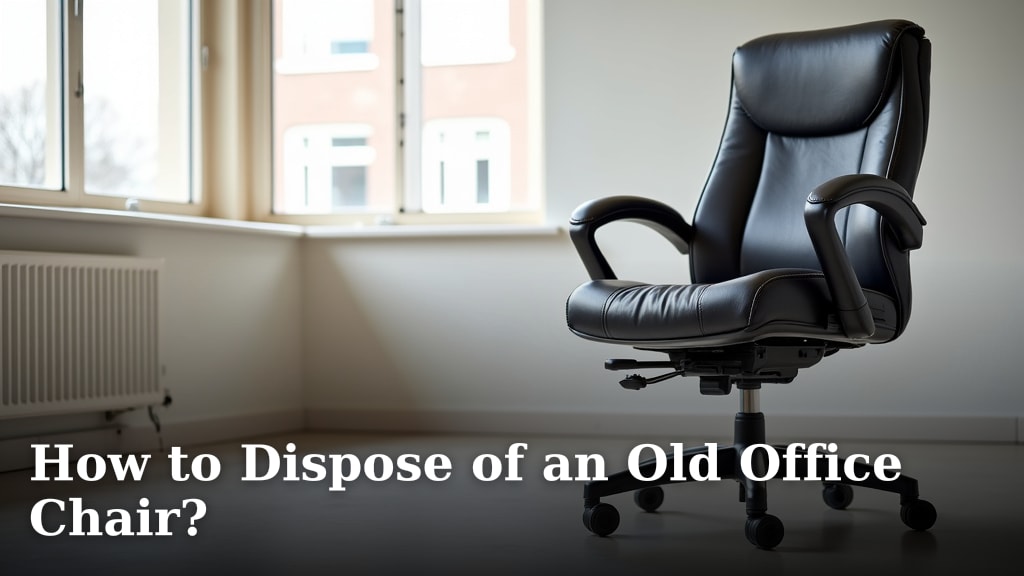 How to Dispose of an Old Office Chair?