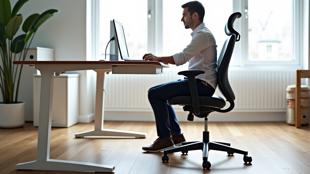 Adjusting Your Office Chair Height Without a Lever