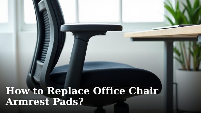 How to Replace Office Chair Armrest Pads?
